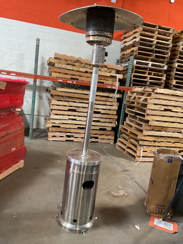 Photo 1 of **WILL NEED A RRUCK TO PICKUP**Master Forge 48000 -BTU Stainless steel Stainless steel Floorstanding Liquid propane Patio Heater
