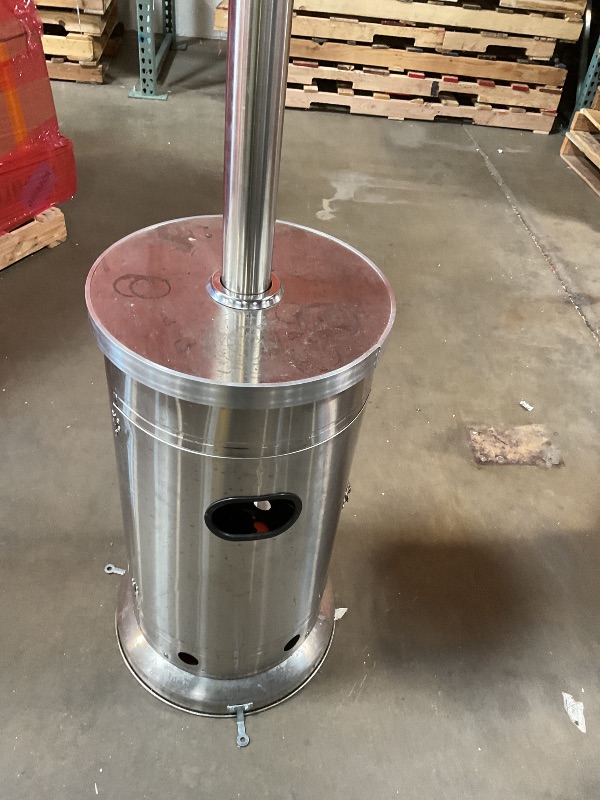 Photo 1 of **WILL NEED A RRUCK TO PICKUP**Master Forge 48000 -BTU Stainless steel Stainless steel Floorstanding Liquid propane Patio Heater