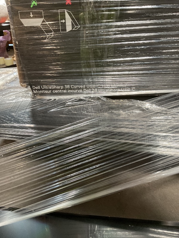Photo 1 of **FINAL SALE / NO RETURNS / PALLET of 8 BROKEN TELEVISION AND COMPUTER SCREENS / WILL NEED A TRUCK TOMPICKUP**