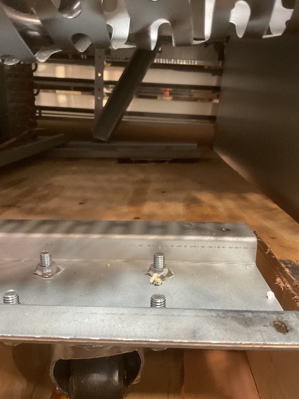 Photo 1 of **WILL NEED A TRUCK TO PICKUP. DAMAGE IS ON BASE. GOOD FOR MAIN FUNCTION STILL.**KoolMore RIR-2D-SSHD Commercial Stainless-Steel Reach-in Refrigerator with Half Door Access for Restaurant, Cafe, and Cold Food Storage, Large 47 Cu. Ft. Capacity, Heavy Duty