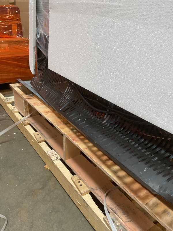 Photo 1 of **WILL NEED A TRUCK TO PICKUP. DAMAGE IS ON BASE. GOOD FOR MAIN FUNCTION STILL.**KoolMore RIR-2D-SSHD Commercial Stainless-Steel Reach-in Refrigerator with Half Door Access for Restaurant, Cafe, and Cold Food Storage, Large 47 Cu. Ft. Capacity, Heavy Duty