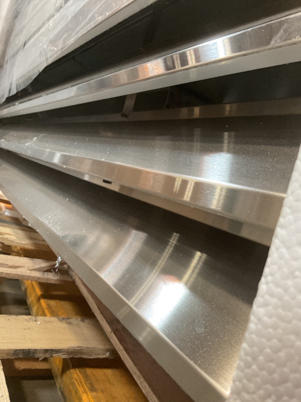 Photo 1 of **WILL NEED A TRUCK TO PICKUP. DAMAGE IS ON BASE. GOOD FOR MAIN FUNCTION STILL.**KoolMore RIR-2D-SSHD Commercial Stainless-Steel Reach-in Refrigerator with Half Door Access for Restaurant, Cafe, and Cold Food Storage, Large 47 Cu. Ft. Capacity, Heavy Duty