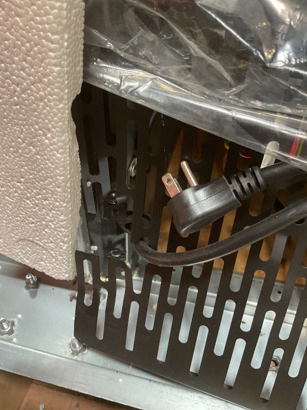 Photo 1 of **WILL NEED A TRUCK TO PICKUP. DAMAGE IS ON BASE. GOOD FOR MAIN FUNCTION STILL.**KoolMore RIR-2D-SSHD Commercial Stainless-Steel Reach-in Refrigerator with Half Door Access for Restaurant, Cafe, and Cold Food Storage, Large 47 Cu. Ft. Capacity, Heavy Duty