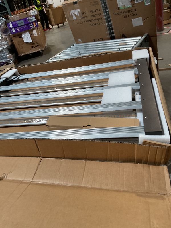 Photo 1 of 1000W LED 4x6ft Core Coverage Grow Lights with UV IR, Daisy Chain Plant 10 Bar Style Grow Light Foldable & Dimmable for Indoor Growing Commercial Hydroponic Growing Lamp