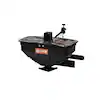 Photo 1 of Agri-Fab 45-0627 Zero Turn Mower Electric Spreader, 125 lb Hopper Capacity, Grass, Seed, and Fertilizer Spreader, Spread Width up to 12 ft, Black