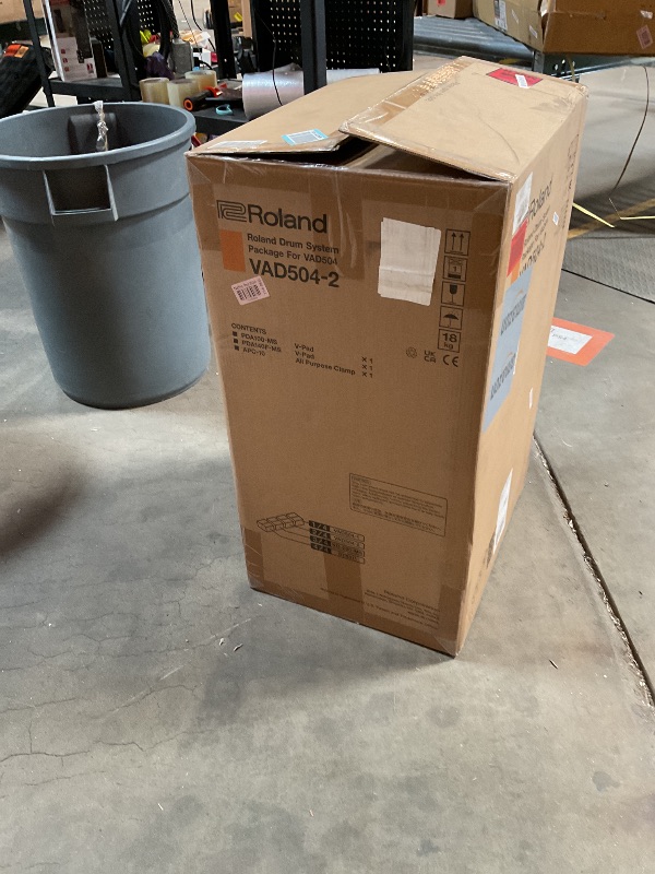 Photo 1 of **BOX 2 OF 4 ONLY**Roland VAD504 V-Drums Acoustic Design Streamlined kit with Full-Size Wood Shells. (VAD504-1)