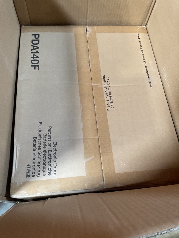 Photo 1 of **BOX 2 OF 4 ONLY**Roland VAD504 V-Drums Acoustic Design Streamlined kit with Full-Size Wood Shells. (VAD504-1)
