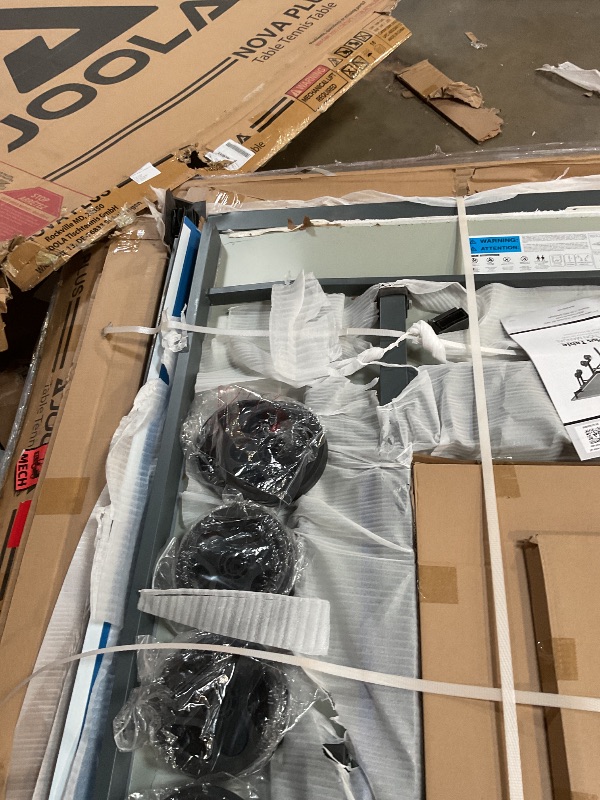 Photo 1 of **PARTS ONLY.TABLETOP LOOKS BROKEN. SELLING AS ALL OTHER PARTS.**JOOLA Nova Pro Plus Indoor/Outdoor Table Tennis Table with Weatherproof