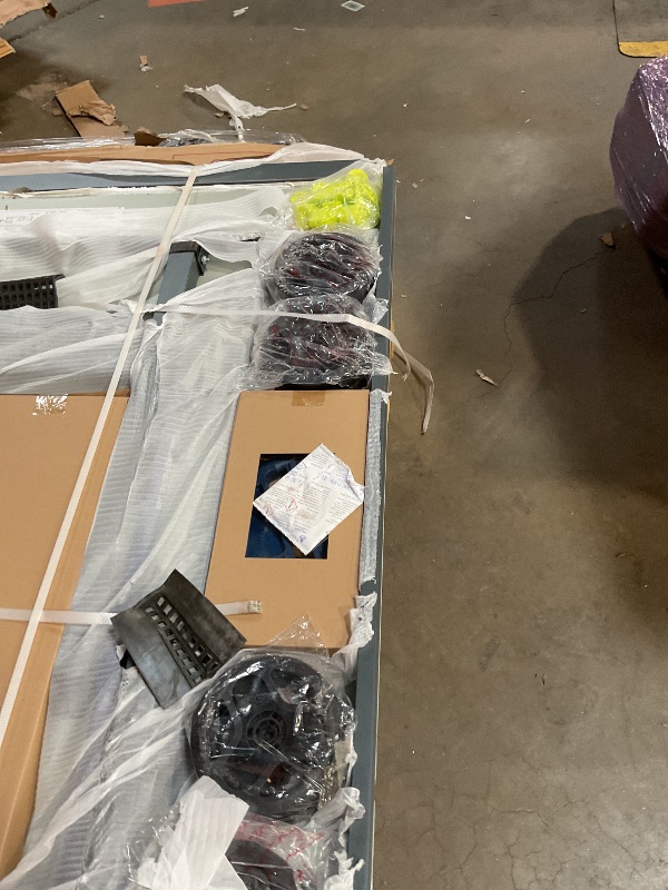 Photo 1 of **PARTS ONLY.TABLETOP LOOKS BROKEN. SELLING AS ALL OTHER PARTS.**JOOLA Nova Pro Plus Indoor/Outdoor Table Tennis Table with Weatherproof