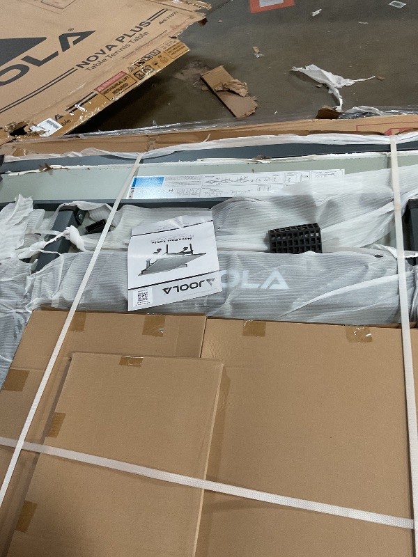 Photo 1 of **PARTS ONLY.TABLETOP LOOKS BROKEN. SELLING AS ALL OTHER PARTS.**JOOLA Nova Pro Plus Indoor/Outdoor Table Tennis Table with Weatherproof
