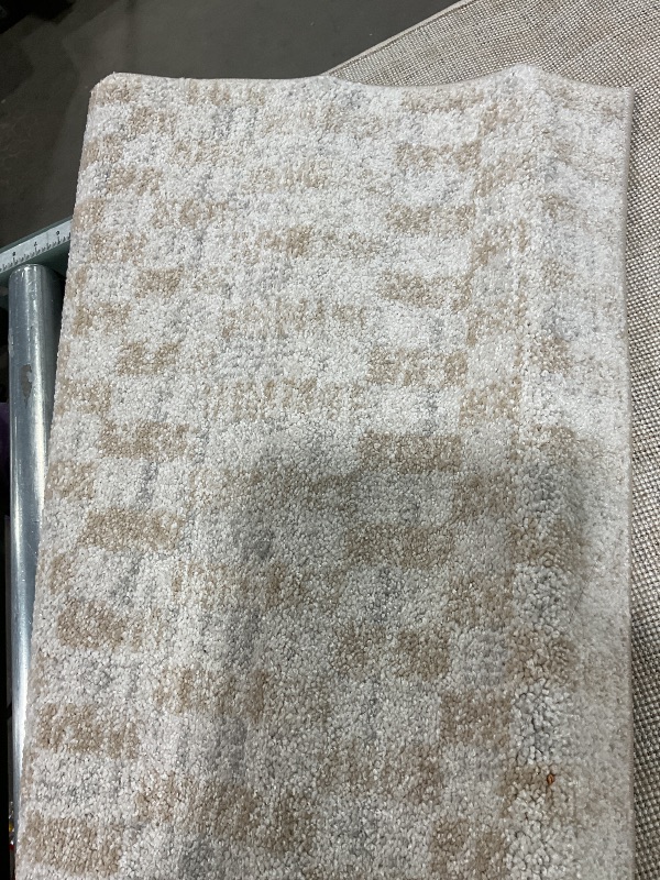 Photo 1 of **DIRTY FROM TRANSPORT**Loloi II Kamala Collection KAM-05 Ivory/Natural 5'-3" x 7'-9" Area Rug