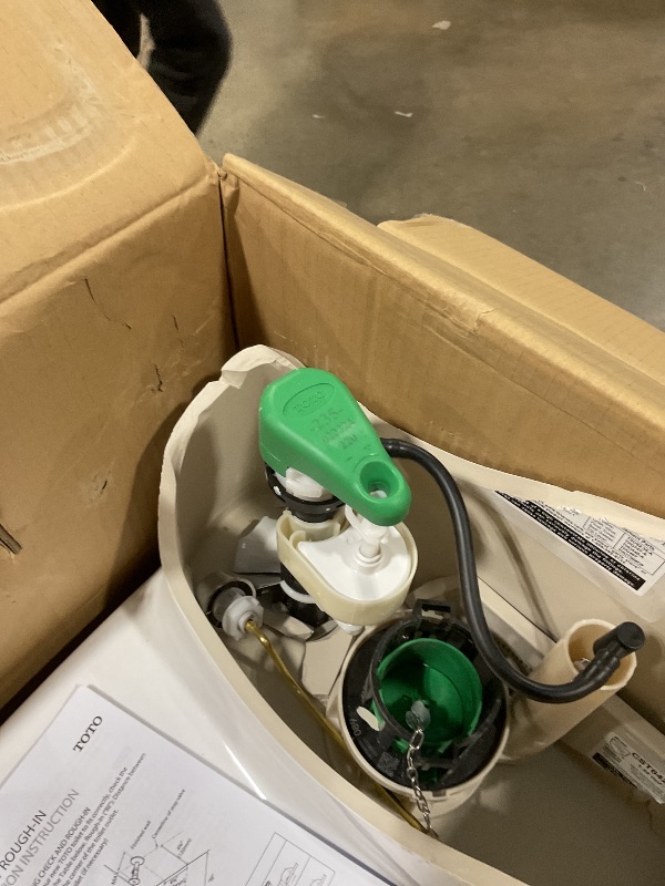 Photo 1 of **SELLING FOR PARTS OR SOMEONE WHO CAN FIX**TOTO WASHLET+ Nexus One-Piece Elongated 1.28 GPF Toilet with Auto Flush S7A Contemporary Bidet Seat, Cotton White - MW6424736CEFGA#01