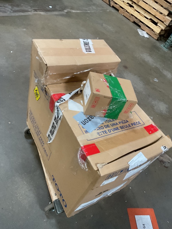 Photo 1 of **SELLING FOR PARTS**TOTO WASHLET+ Nexus One-Piece Elongated 1.28 GPF Toilet with Auto Flush S7A Contemporary Bidet Seat, Cotton White - MW6424736CEFGA#01