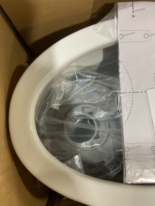 Photo 1 of **SELLING FOR PARTS OR SOMEONE WHO CAN FIX**TOTO WASHLET+ Nexus One-Piece Elongated 1.28 GPF Toilet with Auto Flush S7A Contemporary Bidet Seat, Cotton White - MW6424736CEFGA#01