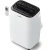 Photo 1 of 10,000 BTU Portable Air Conditioner Cools 450 Sq. Ft. with Dehumidifier and LCD Remote in White