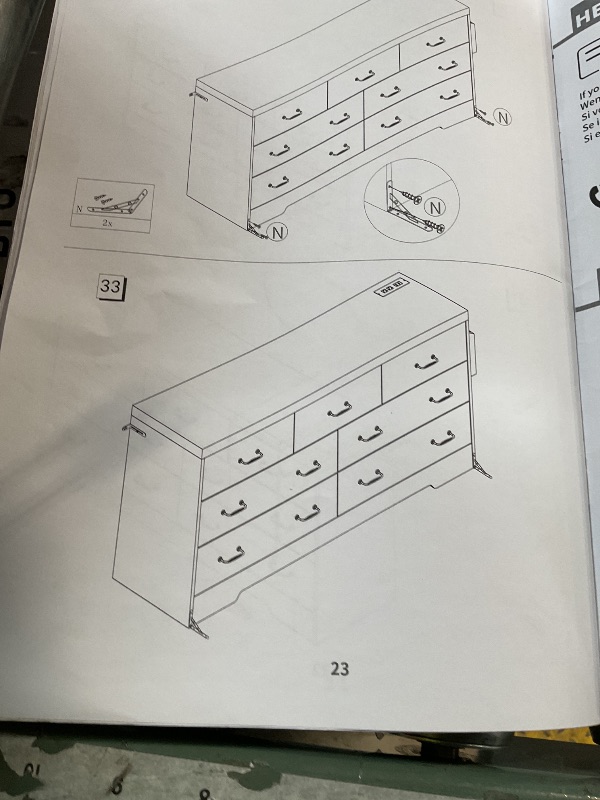 Photo 1 of **SELLING FOR PARTS ONLY**Dresser size unknown.