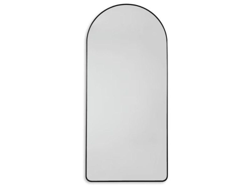 Photo 1 of 32" W x 76" H Modern Arched Bathroom Wall Mirror