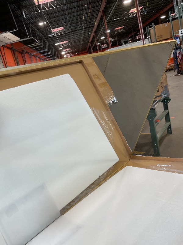 Photo 1 of 32" W x 76" H Modern Arched Bathroom Wall Mirror