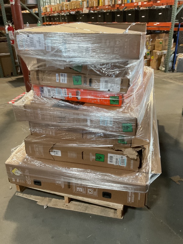 Photo 1 of **FINAL SALE / NO RETURNS / WILL NEED A TRUCK TO PICKUP / PALLET OF 8 BROKEN TELEVISIONS AS IS**