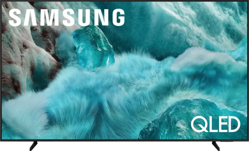 Photo 1 of **NO POWER CORD. **Samsung - 75” Class Q7F Series QLED 4K UHD SamsungVision AI Smart Tizen TV (2025)