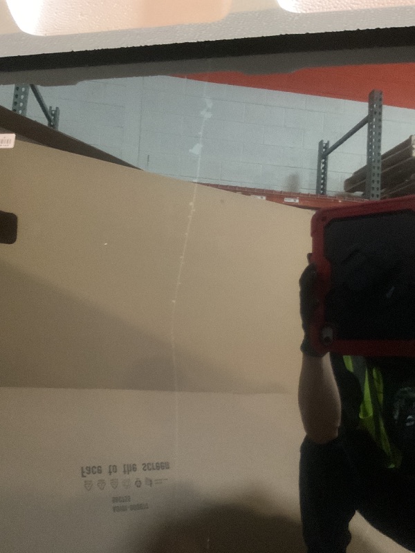 Photo 1 of **SeELLING FOR PARTS**TCL 98-Inch Q65 QLED 4K UHD Smart TV with Google TV (98Q651G, 2024 Model) Dolby Vision, Dolby Atmos, HDR Pro+, Game Accelerator Enhanced Gaming, Voice Remote, Works with Alexa, Streaming Television