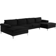 Photo 1 of **WILL NEED A TRUCK TO PICKUP**Ball & Cast 84" Sectional Sleeper Sofa with Storage Chaise,L Shaped Pull Out Couch Bed with Wooden Armrests and 3 Removable Back Cushion for Living Room,Apartment,Office,Dark Grey