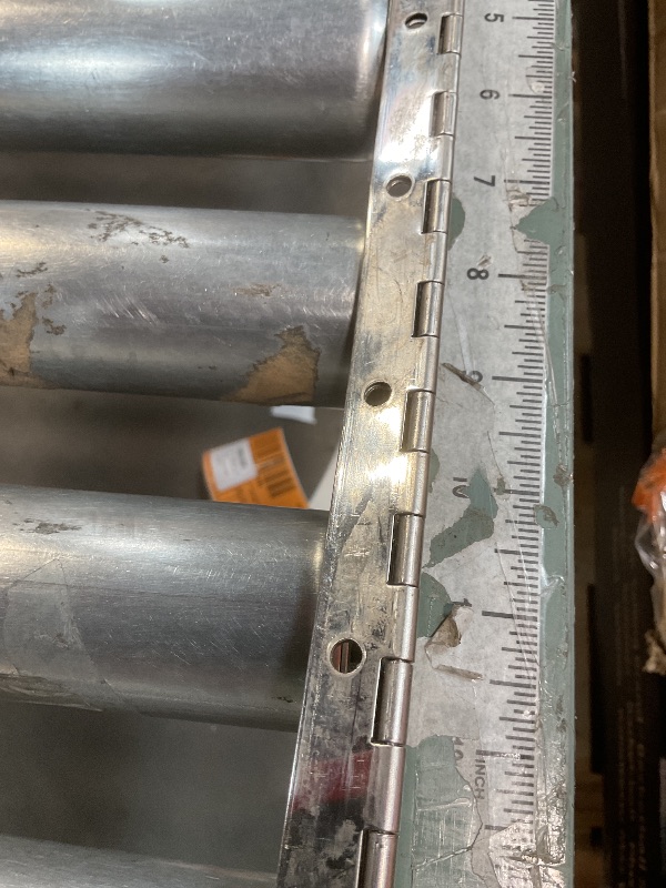 Photo 1 of 6 ft unidentified metal. Door corner hinge.