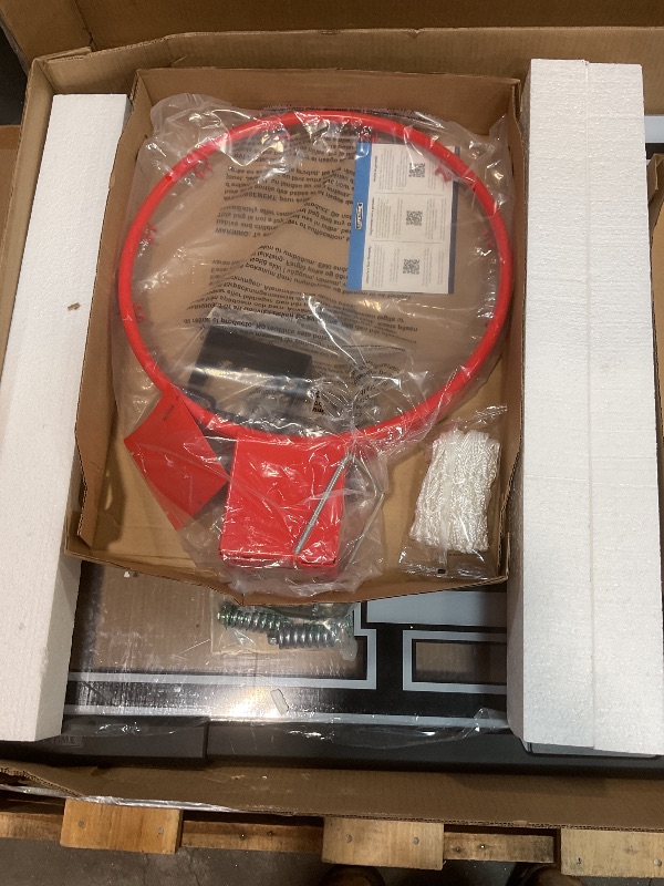 Photo 1 of **MISSING HARDWARE **Lifetime 71526 Backboard and Rim Competition Combo, Mounting Kit Sold Separately