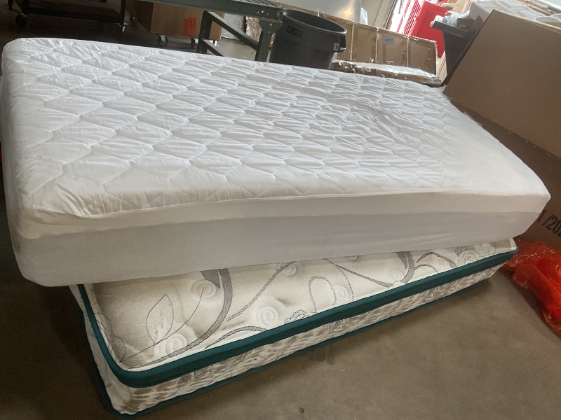 Photo 1 of Nutan 12-inch Hybrid Reactive Medium Soft Memory Foam Mattress with Zipper System | Standard Size, Breathable and Soft, Zippered, Mesh Sides with Removable and Washable Cover, California King Split