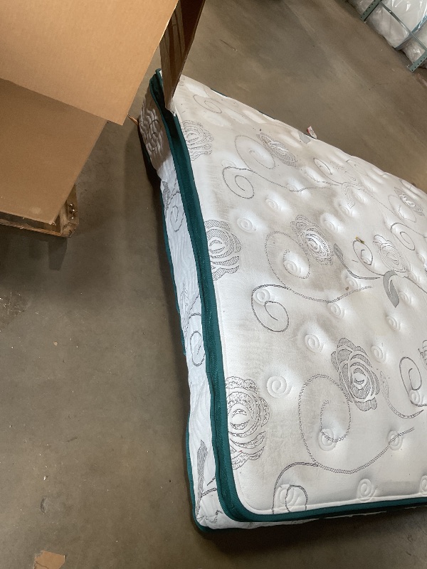 Photo 1 of **DIRTY FROM TRANSPORT**King Size Mattress [Upgraded Strengthen] 14 Inch Firm King Mattress  Hybrid Mattresses With Gel Memory Foam & Independent Pocket Springs, Pressure Relief, Cooling, Strong Edge Support