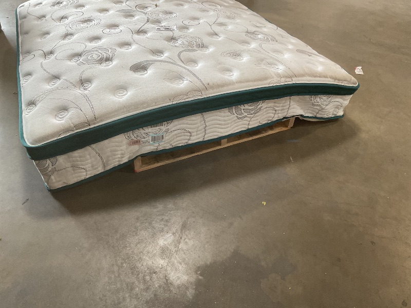 Photo 1 of **DIRTY FROM TRANSPORT**King Size Mattress [Upgraded Strengthen] 14 Inch Firm King Mattress  Hybrid Mattresses With Gel Memory Foam & Independent Pocket Springs, Pressure Relief, Cooling, Strong Edge Support