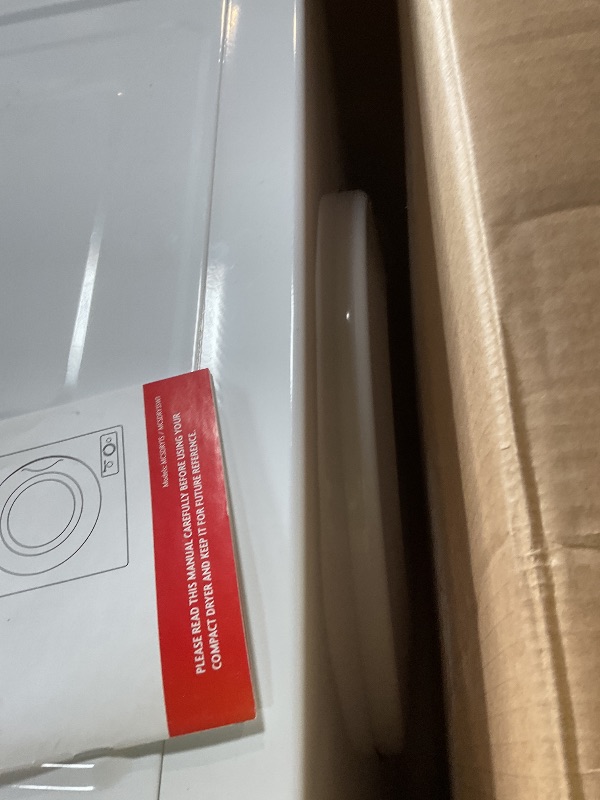 Photo 1 of Magic Chef 2.6 Cu. Ft. Compact Electric Dryer, Portable Clothes Dryer is Perfect for Home or Apartment, White