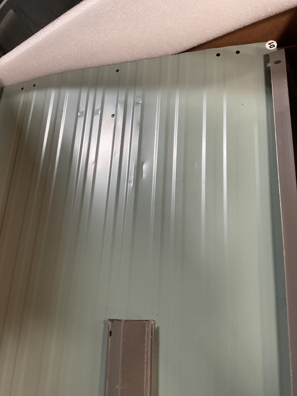 Photo 1 of Aluminum siding for a shed parts