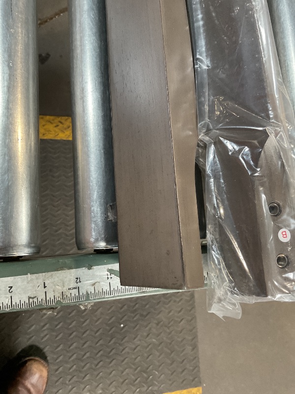 Photo 1 of 2 WOOD TABLE LEGS ALMOST 30 INCHES LENGTH. Selling as parts