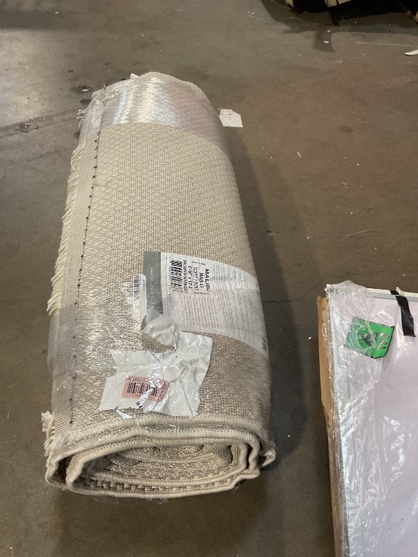 Photo 1 of **MAY BE DIRTY FROM TRANSPORT **Loloi Amber Lewis Malibu Collection MAB-05 Tan/Dove 8'-10" x 12'-2" Area Rug