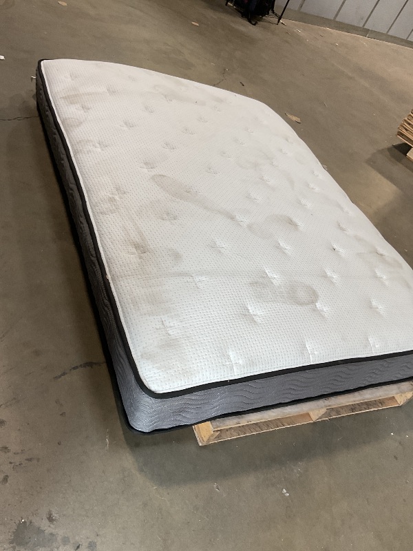 Photo 1 of **DIRTY FROM TRANSPORT**ZINUS 10 Inch Support Plus Pocket Spring Hybrid Mattress, Queen, Strong Coils for Durable Support, Pocket Innersprings for Motion Isolation,