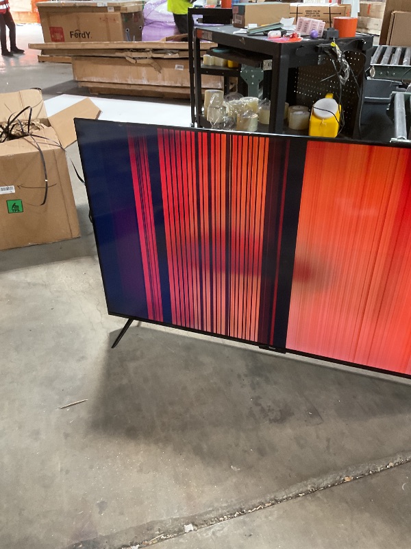 Photo 1 of **SELLING FOR PARTS**Roku Smart TV – 65-Inch Select Series 4K HDR RokuTV with Roku Enhanced Voice Remote, Brilliant 4K Picture, Automatic Brightness, & Seamless Streaming – Live Local News, Sports, Family Entertainment