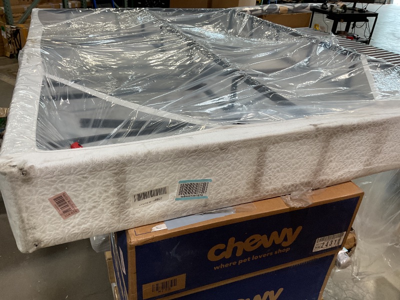 Photo 1 of **DIRTY FROM TRANSPORT**XINXINYAN Box Spring Full Size 7 Inch High, Heavy Duty Mattress Foundation, Sturdy Metal Box Springs only with Fabric Cover Set, Easy Assembly, Noise Free
