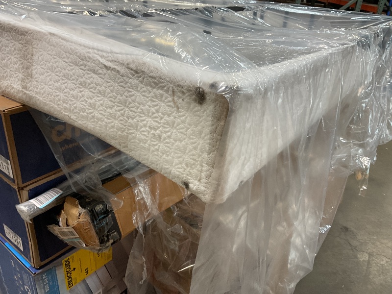 Photo 1 of **DIRTY FROM TRANSPORT**XINXINYAN Box Spring Full Size 7 Inch High, Heavy Duty Mattress Foundation, Sturdy Metal Box Springs only with Fabric Cover Set, Easy Assembly, Noise Free