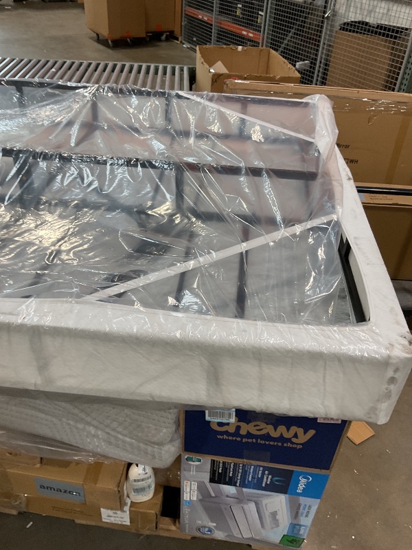 Photo 1 of **DIRTY FROM TRANSPORT**XINXINYAN Box Spring Full Size 7 Inch High, Heavy Duty Mattress Foundation, Sturdy Metal Box Springs only with Fabric Cover Set, Easy Assembly, Noise Free