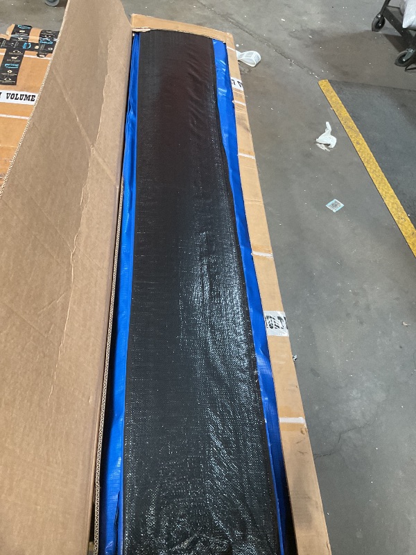 Photo 1 of Lyromix Rectangle Trampoline Outdoor with Slide, 10 * 16FT Outdoor Trampoline for Kids and Adults, Recreational Rectangular Trampolines with Enclosure Net, Soccer and Storage Bag