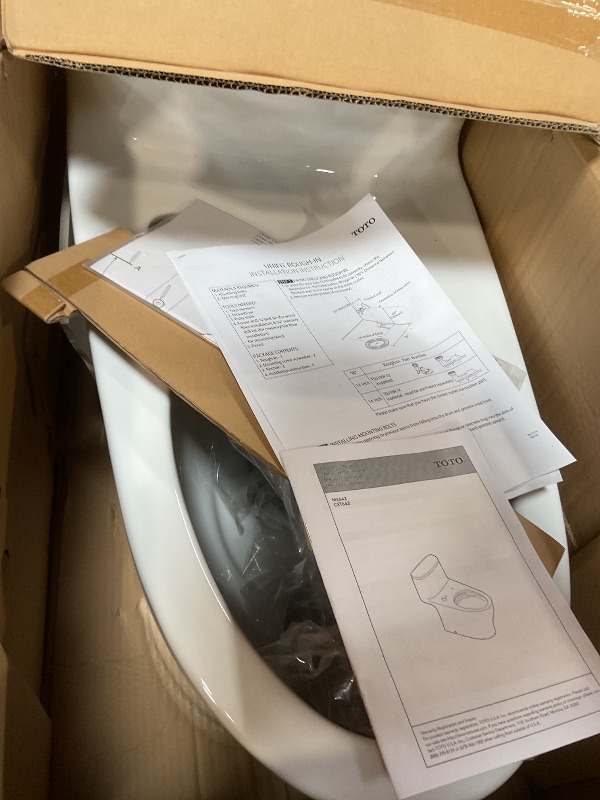 Photo 1 of **SELLING FOR PARTS**TOTO WASHLET+ Nexus One-Piece Elongated 1.28 GPF Toilet with Auto Flush S7A Contemporary Bidet Seat, Cotton White - MW6424736CEFGA#01
