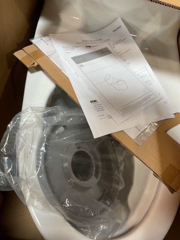 Photo 1 of **SELLING FOR PARTS**TOTO WASHLET+ Nexus One-Piece Elongated 1.28 GPF Toilet with Auto Flush S7A Contemporary Bidet Seat, Cotton White - MW6424736CEFGA#01