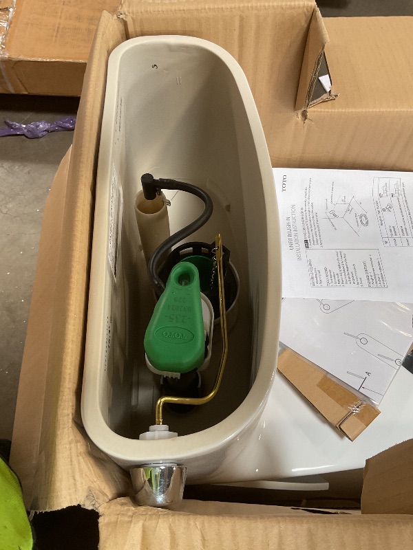 Photo 1 of **SELLING FOR PARTS**TOTO WASHLET+ Nexus One-Piece Elongated 1.28 GPF Toilet with Auto Flush S7A Contemporary Bidet Seat, Cotton White - MW6424736CEFGA#01