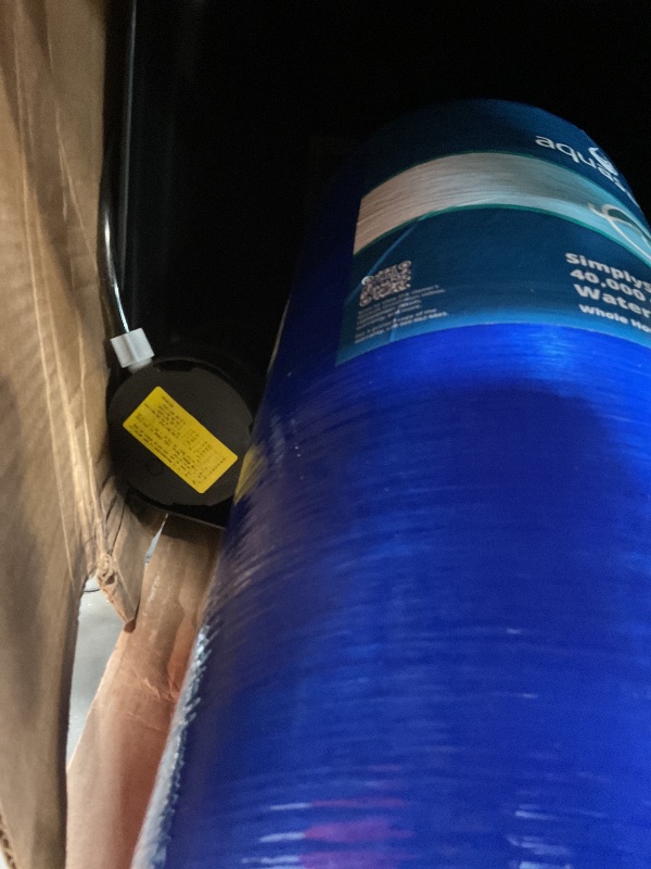 Photo 1 of Aquasana SimplySoft® 40,000 Grain Water Softener - Whole House Hard Water Reduction - Base Tank & Cabinet System WH-SF40-BASE