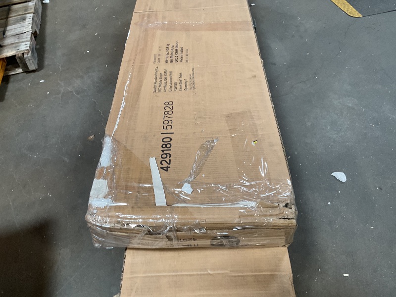 Photo 1 of **BOX 2/2**Sauder Cannery Bridge Entertainment Wall, for TVs up to 70", Lintel Oak Finish