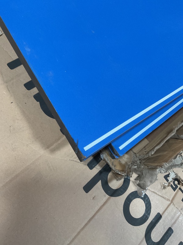 Photo 1 of **ONLY THE TABLETOP**Ping Pong Conversion Top with Net Set for Billiard and Pool Tables - Regulation Top Converts Billiards into Ping Pong Table - Includes Foam Padding for Protection - Steel Frame Option