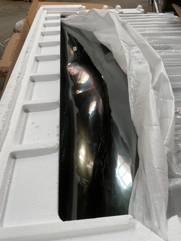 Photo 1 of **SELLING FOR PARTS**TCL 75-Inch Q65 QLED 4K UHD Smart TV with Google TV (75Q651G, 2024 Model) Dolby Vision, Dolby Atmos, HDR Pro+, Game Accelerator Enhanced Gaming, Voice Remote, Works with Alexa, Streaming Television