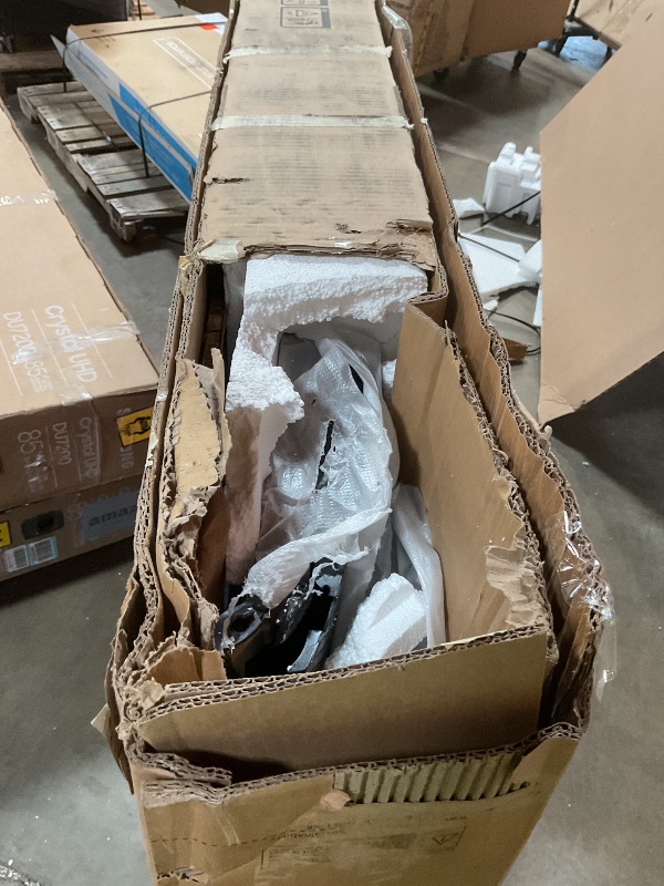 Photo 1 of **SELLING FOR PARTS**TCL 75-Inch Q65 QLED 4K UHD Smart TV with Google TV (75Q651G, 2024 Model) Dolby Vision, Dolby Atmos, HDR Pro+, Game Accelerator Enhanced Gaming, Voice Remote, Works with Alexa, Streaming Television