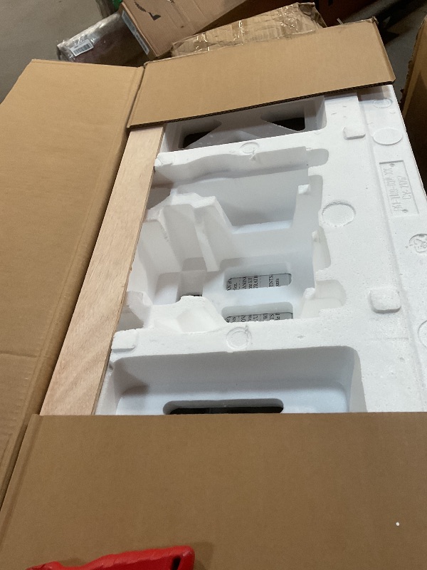 Photo 1 of *MISSING MOUNTING BRACKETS* COSMO COS-668ICS750 30 in. Lumin Collection 380 CFM Ducted Island Range Hood, Soft Touch Controls, LED Lights, Stainless Steel